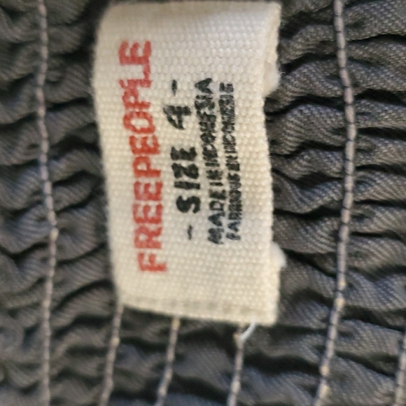 Free people gray cargo summer dress size 4 - Picture 11 of 16
